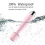 Personal Wand Massager, Weyes Mini Waterproof Rechargeable Personal Massager with 10 Multi Vibration Frequencies for Therapeutic Muscle Aches and Sports Recovery Whisper Quiet