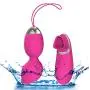 YETRUN USB Rechargeable Wireless Remote Control Vibrating Silicone Bullet Egg LED Light 10-Frequency Exercise the vagina muscles Mini Vibrator Adult Sex toy for Women