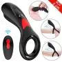 Silicone Vibrating Cock Ring,Penis Ring Vibrator with 15M Remote Control 9 Vibrations, Premium Stretchy Longer Harder Stronger Erection Clitoral Vibrator Adults Sex Toy for Men Women Couples Silicone Vibrating Cock Ring,Penis Ring Vibrator with 15M Remote Control 9 Vibrations, Premium Stretchy Longer Harder Stronger Erection Clitoral Vibrator Adults Sex Toy for Men Women Couples
