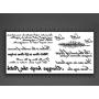Kotbs Temporary Tattoos Paper Lovely English Words & Feather Designs Body Art Make up for Women Fake Tattoo Sticker (1 Sheet Pack)