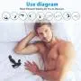P-Spot Massager with Wireless Remote Control, Anal Vibrator, Sex Things for Men, Prostate Stimulator, Personal Wand Massager, Electric Gay Vibrant Toy, 7 Vibration Modes, USB Rechargeable, Waterproof P-Spot Massager with Wireless Remote Control, Anal Vibrator, Sex Things for Men, Prostate Stimulator, Personal Wand Massager, Electric Gay Vibrant Toy, 7 Vibration Modes, USB Rechargeable, Waterproof