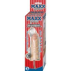 Nasstoys Maxx gear vibrating grande extender - TPR Vibrating penis extension