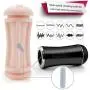 Realistic Male Masturbator Cup with Porn Star Audible Moans, PALOQUETH Dual-Sided Vagina Anus Silicone Sleeve with 10 Vibration Modes for Thrilling Arousal Realistic Male Masturbator Cup with Porn Star Audible Moans, PALOQUETH Dual-Sided Vagina Anus Silicone Sleeve with 10 Vibration Modes for Thrilling Arousal