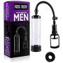 2019 Upgrated Direction Manual Black XL Pump Vacuum Enlargement Enlarger Extender Bigger Effect 9" Men Male