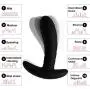 Zemalia Sally Vibrating Silicone Anal Vibrators Adult Sex Toys Vibe for Men or Couples G-Spot Stimulator for Female Masturbation Discreet Package(Black) Zemalia Sally Vibrating Silicone Anal Vibrators Adult Sex Toys Vibe for Men or Couples G-Spot Stimulator for Female Masturbation Discreet Package(Black)