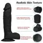 Massage Wand 9.05 inch Women Black Dilló Extra Huge Massage Adult Toy Waterproof