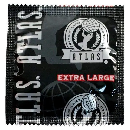 Atlas Extra Large Premium Lubricated Latex Condoms (Pack of 24) Atlas Extra Large Premium Lubricated Latex Condoms (Pack of 24)