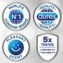 Durex Intense Sensation Condom, 3 Count (Pack of 6) Durex Intense Sensation Condom, 3 Count (Pack of 6)