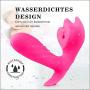 Invisible Rechargeable Rabbit Toy Remote Powerful Underwear Silent Panty Women 10 Frequency Adult Toy
