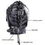 Leather Bondage Mask Full Face Mask Mouth Gag Mask Fetish Adults BDSM Sex Toy Leather Bondage Mask Full Face Mask Mouth Gag Mask Fetish Adults BDSM Sex Toy