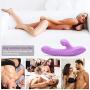 Yikiop Electric Women Relaxing Toy, Adult Toys Women Multi Thrusting & Sucking Modes Vibrate Toy Oral Tongue Vibration Wand,Waterproof Multi Speed Clitorial Simulator