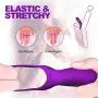 Cock Ring Vibrating Penis Ring Waterproof Rechargeable Couple Vibrator with 12-Speed Vibrations, Full Silicone Powerful Clitoris Stimulator Vibrators Adult Sex Toy by MELO (Purple) Cock Ring Vibrating Penis Ring Waterproof Rechargeable Couple Vibrator with 12-Speed Vibrations, Full Silicone Powerful Clitoris Stimulator Vibrators Adult Sex Toy by MELO (Purple)