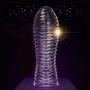 xinYxzR Sex Toy Clear Reusable Penis Sleeve Extension Increase Delay Ejaculation Male Clear