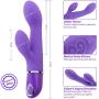 G-Spot Rabbit Vibrator with Lifelike Ridges for Women Clitoral Stimulation | Lyps Holly - Waterproof Silicone Dildo Clit Dual Stimulator with Multiple Speeds & 10 Powerful Vibration Patterns