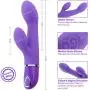 G-Spot Rabbit Vibrator with Lifelike Ridges for Women Clitoral Stimulation | Lyps Holly - Waterproof Silicone Dildo Clit Dual Stimulator with Multiple Speeds & 10 Powerful Vibration Patterns