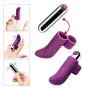 Particles Head Detachable Finger Design Mini Bullet Vǐ-brátors 10 Speeds USB Charged Silicone Clǐt Wand Toys for Woman Particles Head Detachable Finger Design Mini Bullet Vǐ-brátors 10 Speeds USB Charged Silicone Clǐt Wand Toys for Woman