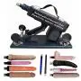 NVXYP Massage Tool Machineguns Multi-Speed Adjustable Telescopic for Women with Different Attachments