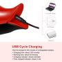 Utimi Male Masturbators Cup Rechargeable 10-Mode Masturbation Sex Toys with Powerful Vibration and Heating Function for Intense Stimulation