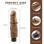 Labibing 9.25 Inch Personal Relax Toy for Women Realistic PVC with Multi-Speed Vibrations Labibing