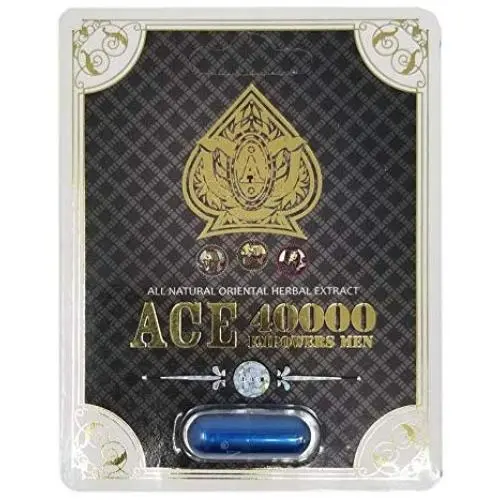 Ace 40000 Royal Empowers Mens Premium Male Performance Enhancement Supplement with Carry-On Pouch - USA (24) Ace 40000 Royal Empowers Mens Premium Male Performance Enhancement Supplement with Carry-On Pouch - USA (24)