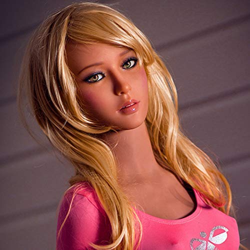 AILIJIA Lifelike Sex Doll Head Customized Skin Oral Sex Toy Doll Head for Full Size TPE Love Doll Body Mouth(13cm/5.1in) for Male (Head Only)