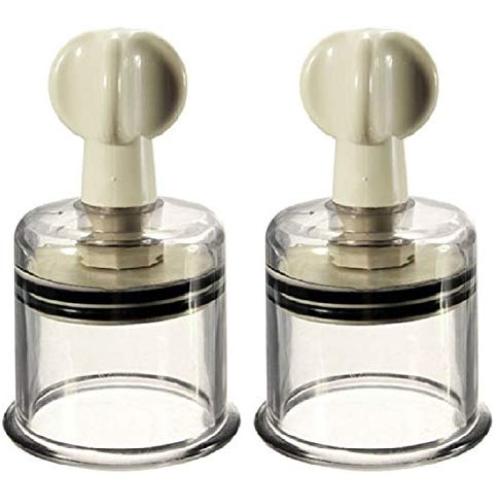 YiFeng 2pcs Nipple Vacuum Twist Rotary Cupping Sucker Enlargement Suction Enlarger