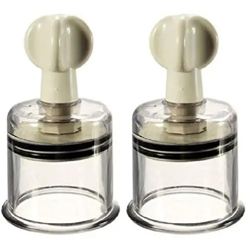 YiFeng 2pcs Nipple Vacuum Twist Rotary Cupping Sucker Enlargement Suction Enlarger