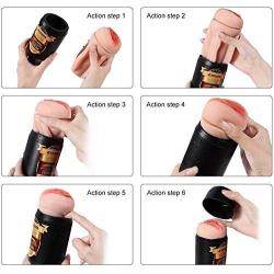 NVXYP Koreyashi Balck Lifelike Bear Bottle Cute Shaped Mstùrbǎtors Cup Realistic Novelty & Gags Gifts for Men T-Shirt Underwear