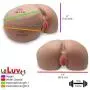 LeLuv Male Masturbator Perfect Ass 19 lb Life-Sized Cinnamon Natural Hairy
