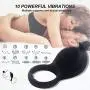 Dolphin Vibrating Penis Ring Rechargeable Silicone Cock Ring Stimulator for Male Longer Lasting Erections Sex Toys (Black) Dolphin Vibrating Penis Ring Rechargeable Silicone Cock Ring Stimulator for Male Longer Lasting Erections Sex Toys (Black)