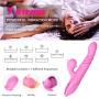 Rabbit Toy for Women Pleasure Massage Toys for Adult Women,Six Tools vibrarator Female Wand masager Heated Black, Waterproof T Shirt