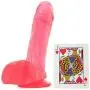 Doc Johnson Crystal Jellies - 7 Inch Realistic Cock With Balls - Strong Suction Cup Base - 7.2 in. Long and 1.7 in. Wide - Dildo, Pink Doc Johnson Crystal Jellies - 7 Inch Realistic Cock With Balls - Strong Suction Cup Base - 7.2 in. Long and 1.7 in. Wide - Dildo, Pink