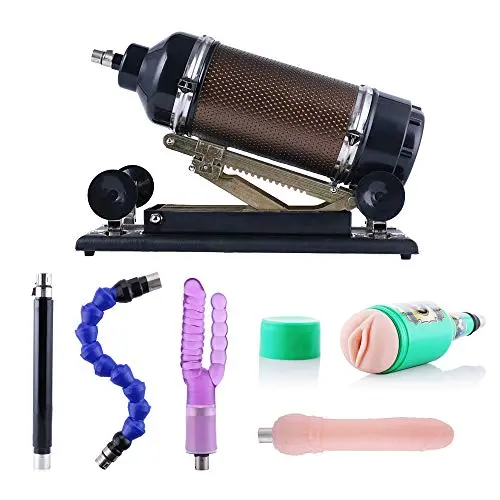 Automatic Sex Machine for Women, Hismith Adjustable Thrusting Machine Multispeed Retractable Gun with 5 Attachments for Men