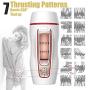 Labibing Full Automatic Telescopic Rotating Piston Male Hands Free Mâstûrbâtör Voice Men Mâstûrbâtîön Cup Vâgînâ Pǚssy Tshirt Labibing