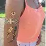 Metallic Temporary Tattoos for Women Teens Girls - 8 Sheets Gold Silver Temporary Tattoos Glitter Shimmer Designs Jewelry Tattoos - 100+ Color Flash Fake Waterproof Tattoo Stickers (Mustique) Metallic Temporary Tattoos for Women Teens Girls - 8 Sheets Gold Silver Temporary Tattoos Glitter Shimmer Designs Jewelry Tattoos - 100+ Color Flash Fake Waterproof Tattoo Stickers (Mustique)