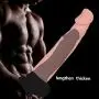 Soft Silicone Penis Extender Enlarger Sleeve Condom Sexual Delay Ejaculation Toy for Men(7.5inch) Soft Silicone Penis Extender Enlarger Sleeve Condom Sexual Delay Ejaculation Toy for Men(7.5inch)