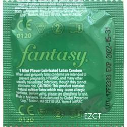 Fantasy Flavored Condoms Pack 100 Condoms : Variety of Flavors Such As Vanilla, Strawberry, Mint, Grape, Chocolate, and Banana. [The Random Fun That You Will Not Know Until You Have Used.]