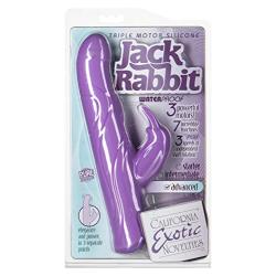 CalExoticsTriple Motor Silicone Jack Rabbit - Purple