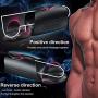 Studyset 10 Modes Penis Training Tool Male Masturbator Handheld Liquid Silicone Vibrating Masturbation Toys Waterproof Penis Stimulator