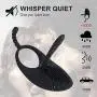 Amoris Waterproof Vibrating Cock Ring, Rechargeable Penis Ring Vibrator Sex Toy for Male, Female or Couples with 10 Modes, Ultra Quiet Amoris Waterproof Vibrating Cock Ring, Rechargeable Penis Ring Vibrator Sex Toy for Male, Female or Couples with 10 Modes, Ultra Quiet