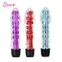 Jelly Dildo Vibrator Multi-Speed Vibrating Waterproof G Spot AV Wand Vibrator, Magic Wand Massager Sex Toys for Woman
