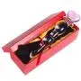 Crystal Glass Pleasure Wand Dildo Penis, Pink Crystal Glass Pleasure Wand Dildo Penis, Pink