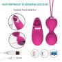 YETRUN Remote Control Vibrator Egg for Women mini Rechargeable Vibe Ball 10 Frequency Sex Thing for Couples Vibrating Bullet Powerful Strong Vibrate Women Toys …