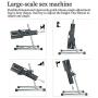FREDORCH Premium Thrusting Sex Machine, 360° Adjusted Love Machines with Remote Control, Big Dildos for Women