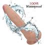 Premium 12 Inch Huge Flesh Dîldɔ Female Waterproof Body Relax Massage Toys