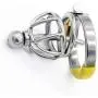 " Attica Hell 1.75" - Xtra Short - Heavy Duty : Stainless Steel Chastity Device / Removable Hollow Urethral Penis Plug . Welded By Manhood AcademyTM . Made in USA (Not Imported) (1.75" 43mm Cock Ring)