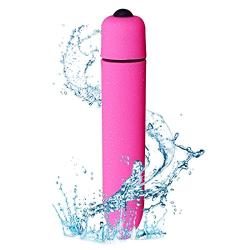 BEISHIDAR Portable Mini Bullet, Waterproof and Powerful Vibrating Mini Wand, Multi Speed - 3.7" 0.75"