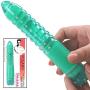 Rippled Waterproof Vibrator - Multi Speed Vibrations for Clit or G Spot Stimulation - Powerful Sex Toy