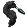 Frisky Midnight Fox Glass Butt Plug with Tail Frisky Midnight Fox Glass Butt Plug with Tail