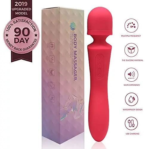 Portable Dual-Motor Powerful Massage Device - 10 Multi-Speed Cordless Handheld Massager - Great On Ease Up Back Legs Hand Pains and Facilitate Sports Recovery (My-Pink) Portable Dual-Motor Powerful Massage Device - 10 Multi-Speed Cordless Handheld Massager - Great On Ease Up Back Legs Hand Pains and Facilitate Sports Recovery (My-Pink)